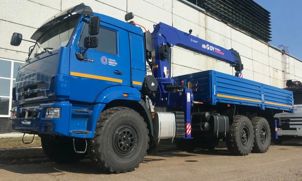 Самосвал камаз 65115  с КМУ DongYang SS2036